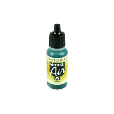 Vallejo 71419 17 ml. Aotake' Translucent Blue, Model Air Serisi Model Boyası
