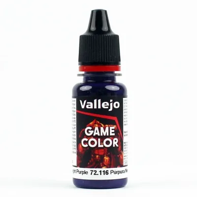 Vallejo 72116 18 ml. Midnight Purple, Game Color Serisi Model Boyası