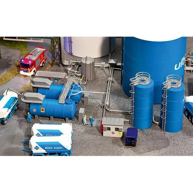 Faller 130486 1/87 Aral Kimyasal Tankları Demonte Plastik Maketi