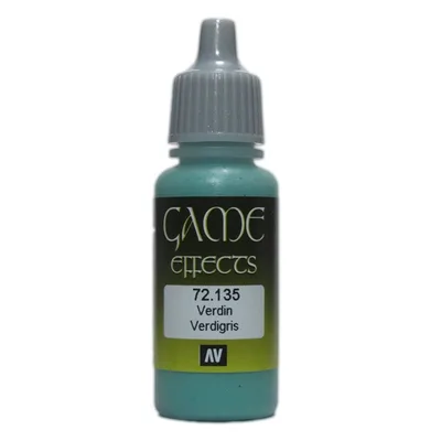 Vallejo 72135 17 ml. Verdigris, Game Color Serisi Model Boyası