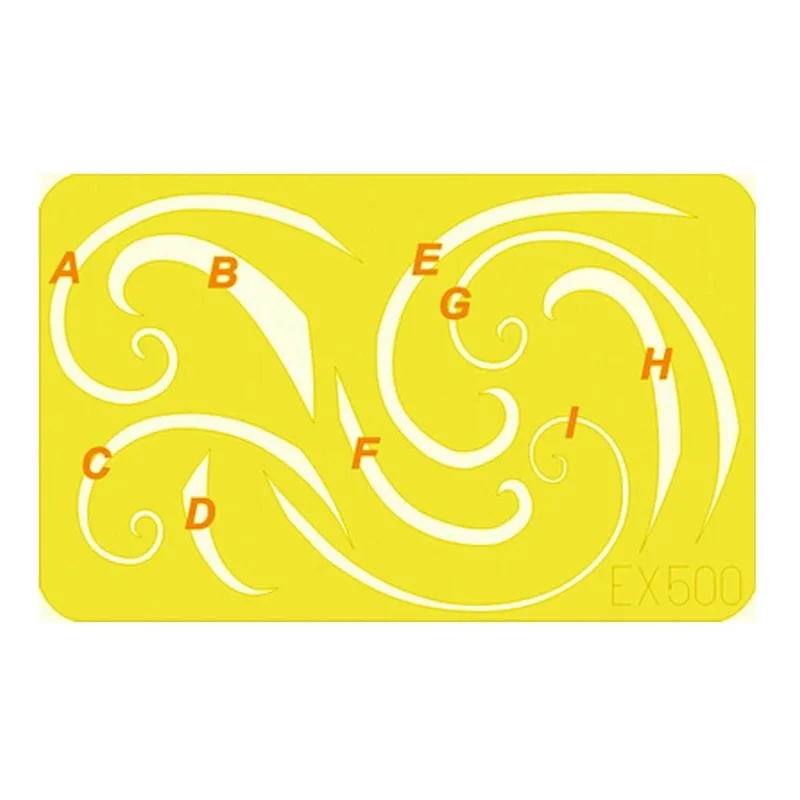 EDUARD EX500 1/48 Spinner spirals Maket Detay Seti