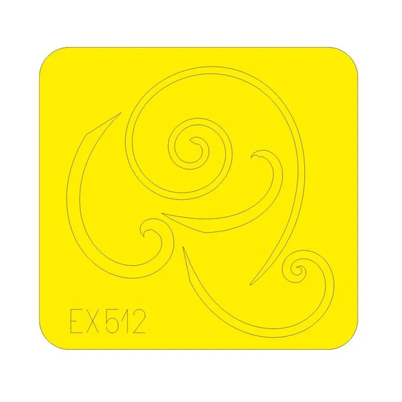 EDUARD EX512 1/48 Bf 109G spinner spirals FOR EDUA