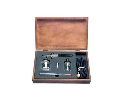 Badger 175-9 Model 175 Crescendo With Jars, Color Cup, Ex