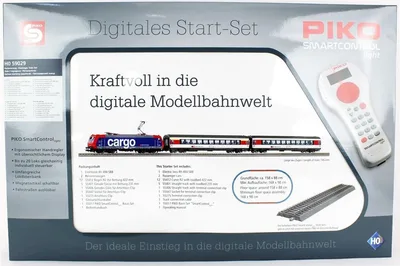 PSC light S-Set SBB EC Re 484 + 3 Wg. A-Gleis & B VI