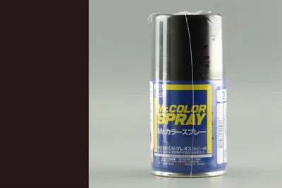 Gunze S002 100 ml. Black, Sprey Mr.Color Serisi Maket Boyası