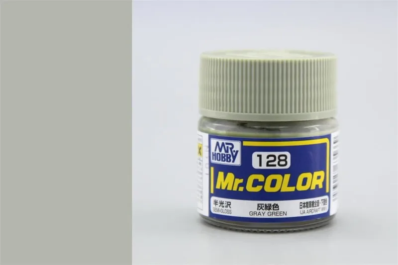 Gunze C128 10 ml. Gray Green, Mr.Color Serisi Maket Boyası