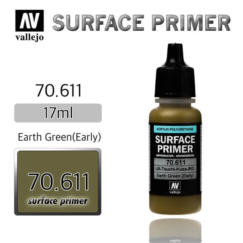 Vallejo 70611 17 ml. IJA Tsuchi Kusa Iro Earth Gr, Astar Model Boyası