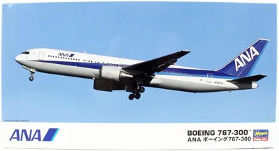 Hasegawa 6 10706 1/200 Ölçek ANA B767-300 Yolcu Uçağı Plastik Model Kiti