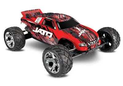Traxxas Jato 3.3 2WD RTR Nitro Stadium Truck w/TQi 2.4GHz, Telemetry, TSM, Easy Start & Charger