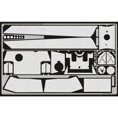 EDUARD 35939 1/35 Zimmerit Panther Ausf.G late ver
