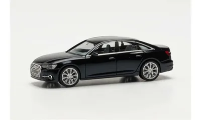 Herpa 430630-003 1/87 Ölçek Audi A6, Bej, Sergilemeye Hazır Model Araç