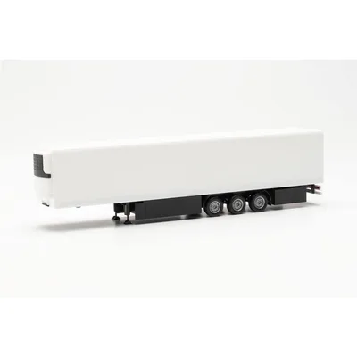 Herpa 077040 1/87 Ölçek 15 Metre Soğutuculu TIR Dorsesi, Beyaz, Sergilemeye Hazır Model Araç