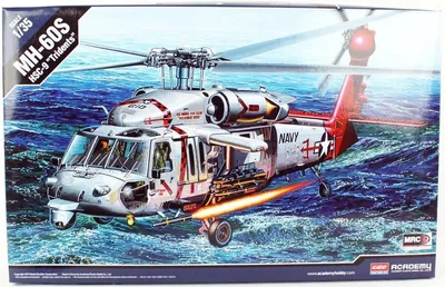 Academy 12120 1/35 MH-60S HSC-9 (Tridents) Helikopter Demonte Plastik Maketi