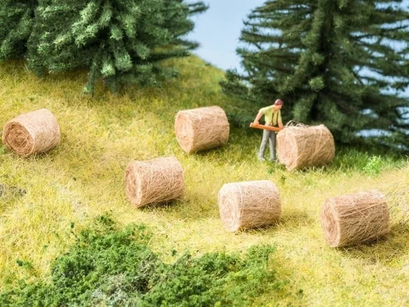 Noch 7460 Saman Balyaları, 18 Adet Diorama Malzemesi