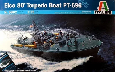 5602 1/35 ELCO 80' PT-596 TORPEDO BOAT