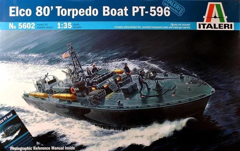 5602 1/35 ELCO 80' PT-596 TORPEDO BOAT