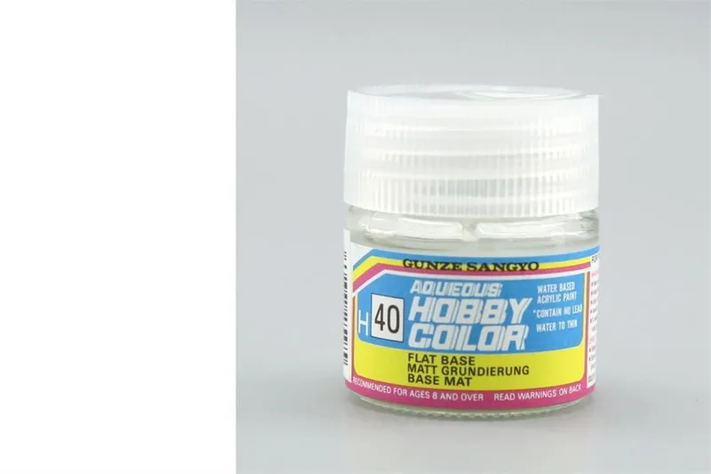 Gunze H040 10 ml. Flat Base, Aqueous Serisi Maket Boyası