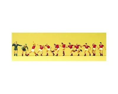 Preiser 10075 1/87 Ölçek futbol takımı Figürleri
