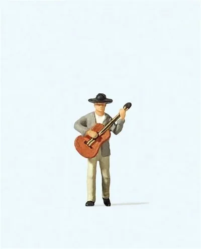 Preiser 29067 1/87 Ölçek Sokak Gitaristi Figürü
