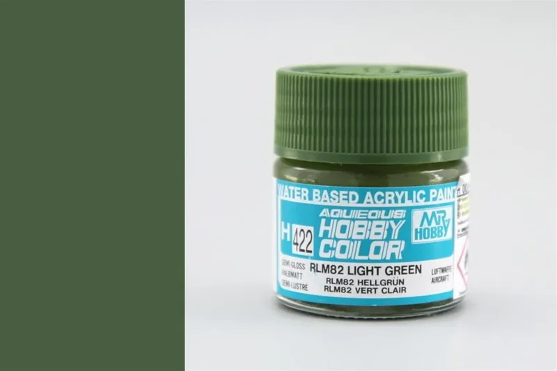 Gunze H422 10 ml. RLM82 Light Green, Aqueous Serisi Maket Boyası