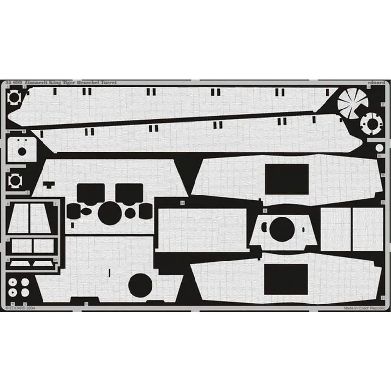 EDUARD 35699 1/35 Zimmerit King Tiger Henschel FOR
