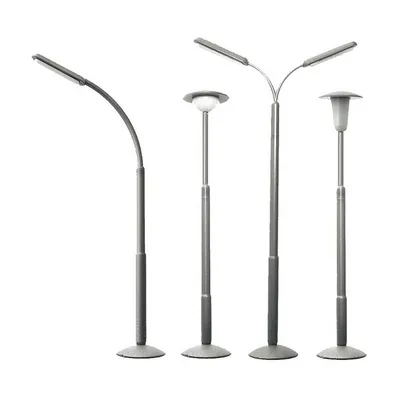 Faller 272453 1/160 Karayolu Lambaları ( 56 Parça ) Demonte Plastik Maketi