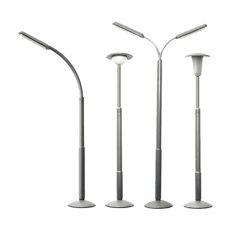 Faller 272453 1/160 Karayolu Lambaları ( 56 Parça ) Demonte Plastik Maketi