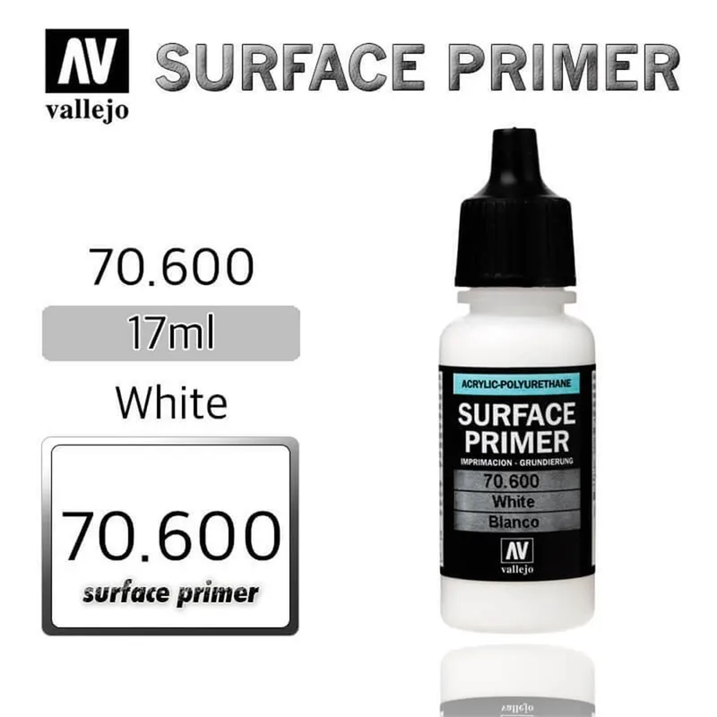 Vallejo 70600 17 ml. Beyaz, Astar Model Boyası