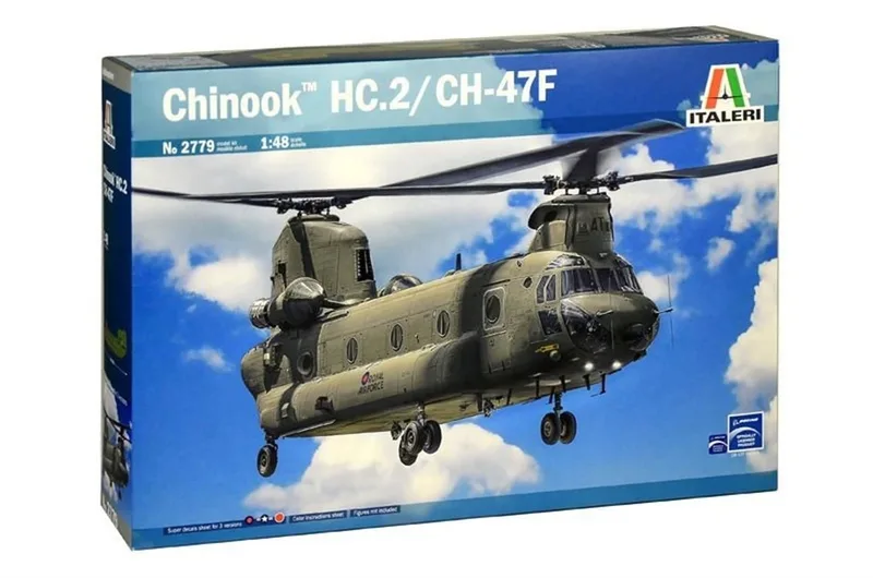 Italeri 2779S 1/48 Chinook HC.2/CH-47F Askeri Helikopter Demonte Plastik Maketi