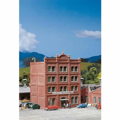Faller 222201 1/160 Kolb & Co. Makine Fabrikası Demonte Plastik Maketi