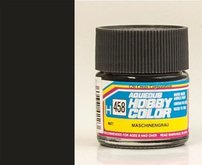 Gunze H458 10 ml. Machine Gray, Aqueous Serisi Maket Boyası