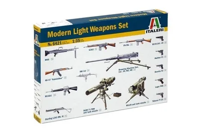 Italeri 6421S 1/35 Modern Hafif Silahlar Demonte Plastik Maketi