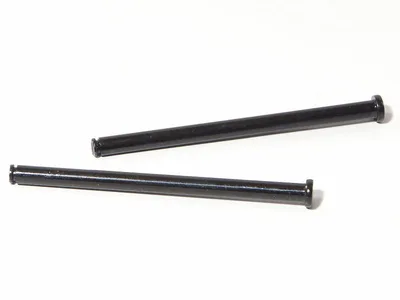 FLANGE SHAFT 4x62mm (BLACK/2pcs) Savage