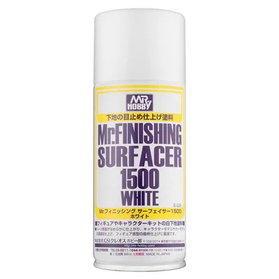 Gunze B529 170 ml. Mr.Finishing Surfacer 1500, Beyaz, Sprey Astar Maket Boyası