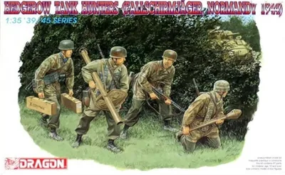 Dragon 6127 1/35 Ölçek Hedgerow Tank Avcıları (Normandy 1944) Asker Figürleri Plastik Model Kiti