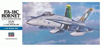 Hasegawa D8 00438 1/72 Ölçek F/C-18C Hornet Savaş Uçağı Plastik Model Kiti