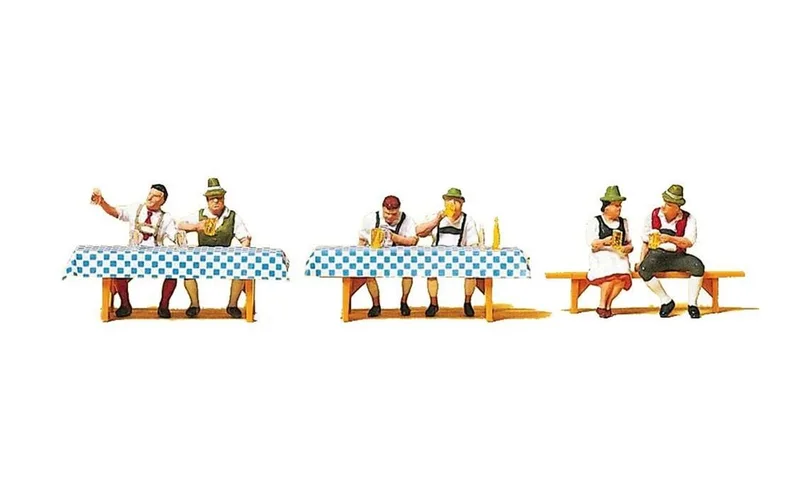 Preiser 10447 1/87 Ölçek oktoberfest Figürleri