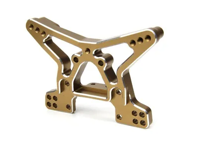 Aluminum Rear Shock Tower (Gold) Quantum 2