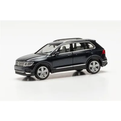 Herpa 038607-006 1/87 Ölçek VW Tiguan, Gece Mavisi Metalik, Sergilemeye Hazır Model Araç