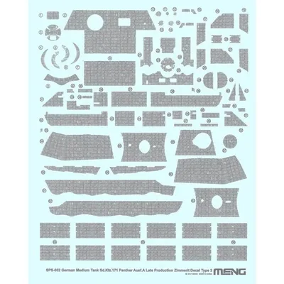 SPS-052 1/35 German Medium Tank Sd.Kfz.171 Panther