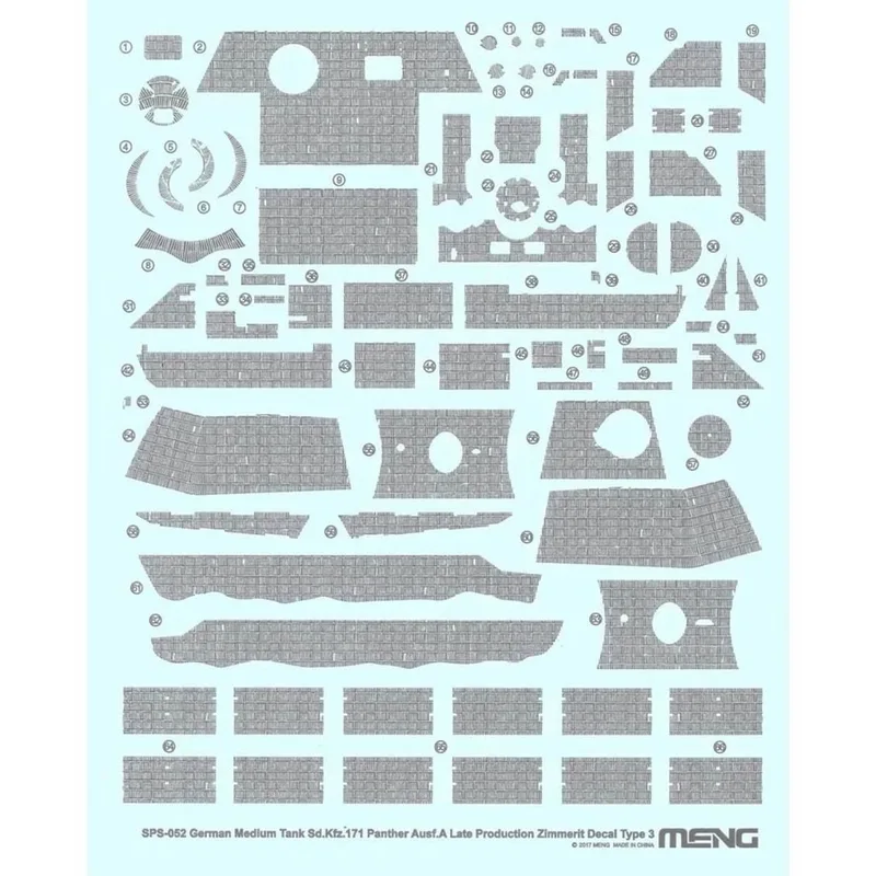 SPS-052 1/35 German Medium Tank Sd.Kfz.171 Panther
