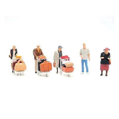 Preiser 10459 1/87 Ölçek yolcular ve bagajları Figürleri