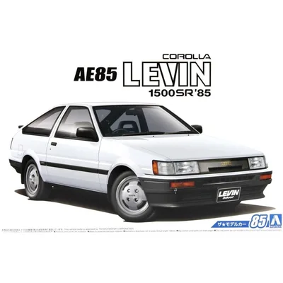 05593 1/24 TOYOTA AE85 COROLLA LEVIN 1500 SR '85