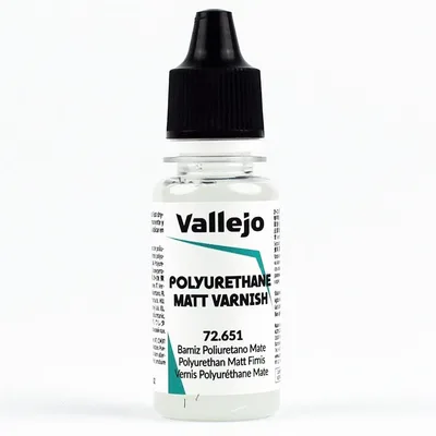 Vallejo 72651 18 ml. Matt Polyurethane Varnish, Game Color Serisi Model Boyası
