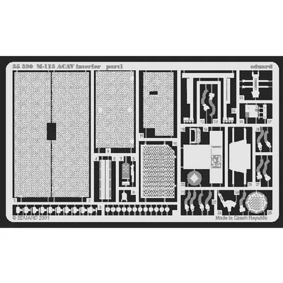 EDUARD 35390 1/35 M-113 ACAV interior FOR TAMIYA M