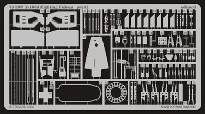 EDUARD 73202 1/72 F-16CJ FOR HASEGAWA Maket Detay