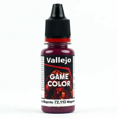 Vallejo 72113 18 ml. Deep Magenta, Game Color Serisi Model Boyası