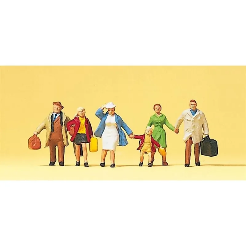 Preiser 10281 1/87 Ölçek familie krause verreist Figürleri