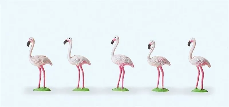 Preiser 20372 1/87 Ölçek flamingo kuşları Figürleri