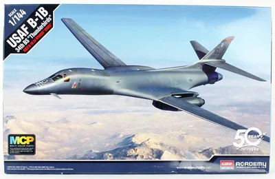 Academy 12620 1/144 ABD Hava Kuvvetleri B-1B Lancer Savaş Uçağı Demonte Plastik Maketi